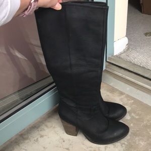 Steve Madden black boots. Size 7.5.